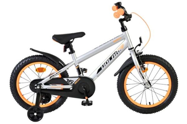 Volare Rocky Kinderfiets – Jongens – 16 inch – Grijs