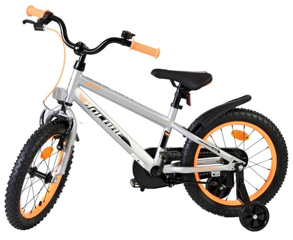 Volare Rocky Kinderfiets – Jongens – 16 inch – Grijs