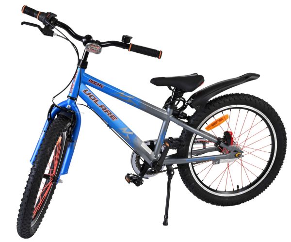Volare Rocky Kinderfiets – 20 inch – 3 speed – Blauw/Grijs