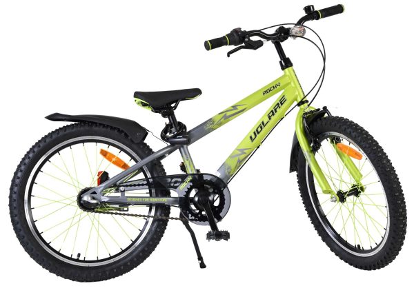 Volare Rocky Kinderfiets – 20 inch – 3 speed – Groen/Grijs