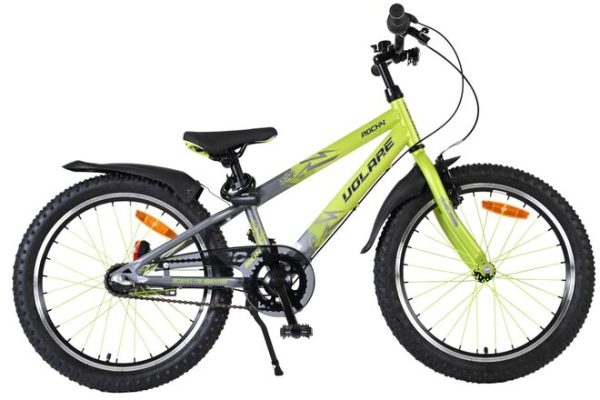 Volare Rocky Kinderfiets – 20 inch – 3 speed – Groen/Grijs