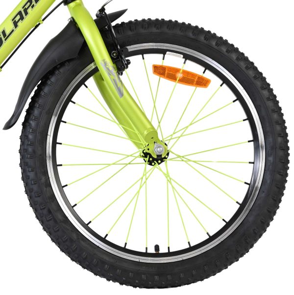 Volare Rocky Kinderfiets – 20 inch – 3 speed – Groen/Grijs