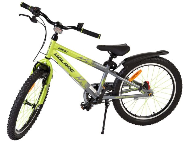 Volare Rocky Kinderfiets – 20 inch – 3 speed – Groen/Grijs