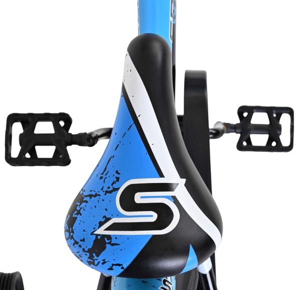 Volare Sportivo Kinderfiets – Jongens – 14 inch – Blauw Zwart