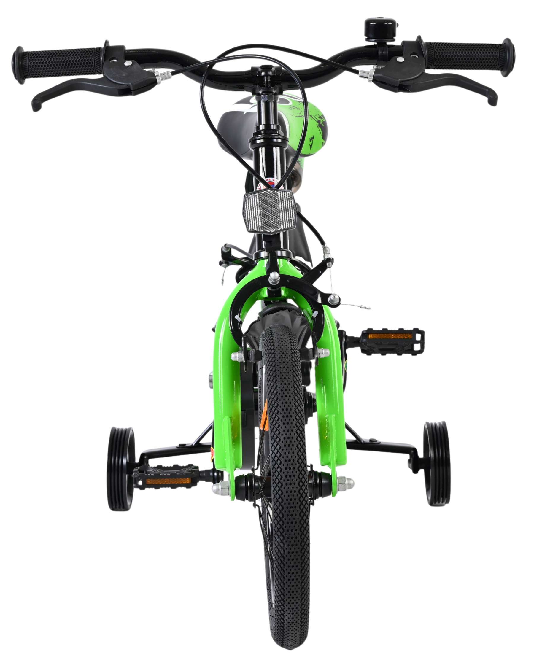 Volare Sportivo Kinderfiets – Jongens – 14 inch – Groen Zwart – Twee Handremmen Volare Sportivo Kinderfiets – Jongens – 14 inch – Groen Zwart – Twee Handremmen