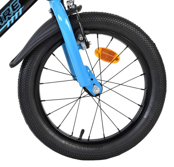 Volare Sportivo Kinderfiets – Jongens – 16 inch – Blauw Zwart