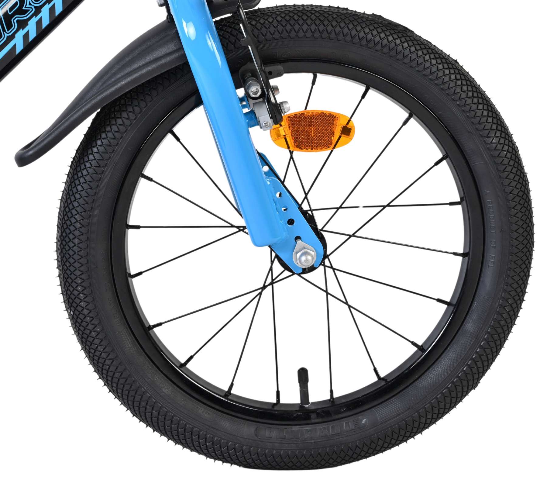 Volare Sportivo Kinderfiets – Jongens – 16 inch – Blauw Zwart – Twee Handremmen Volare Sportivo Kinderfiets – Jongens – 16 inch – Blauw Zwart – Twee Handremmen