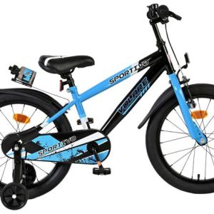 Volare Sportivo Kinderfiets – Jongens – 18 inch – Blauw Zwart
