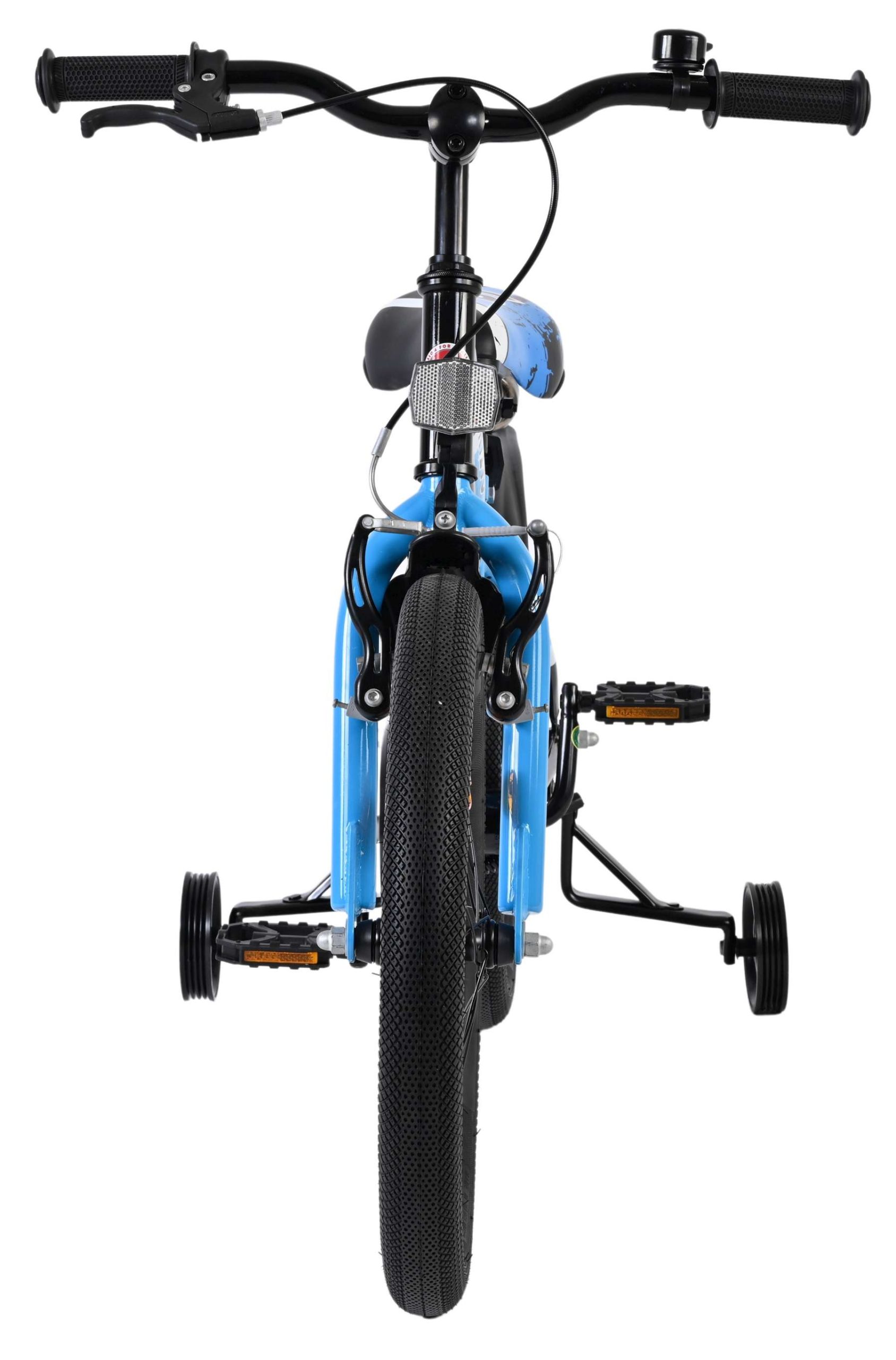 Volare Sportivo Kinderfiets – Jongens – 18 inch – Blauw Zwart Volare Sportivo Kinderfiets – Jongens – 18 inch – Blauw Zwart