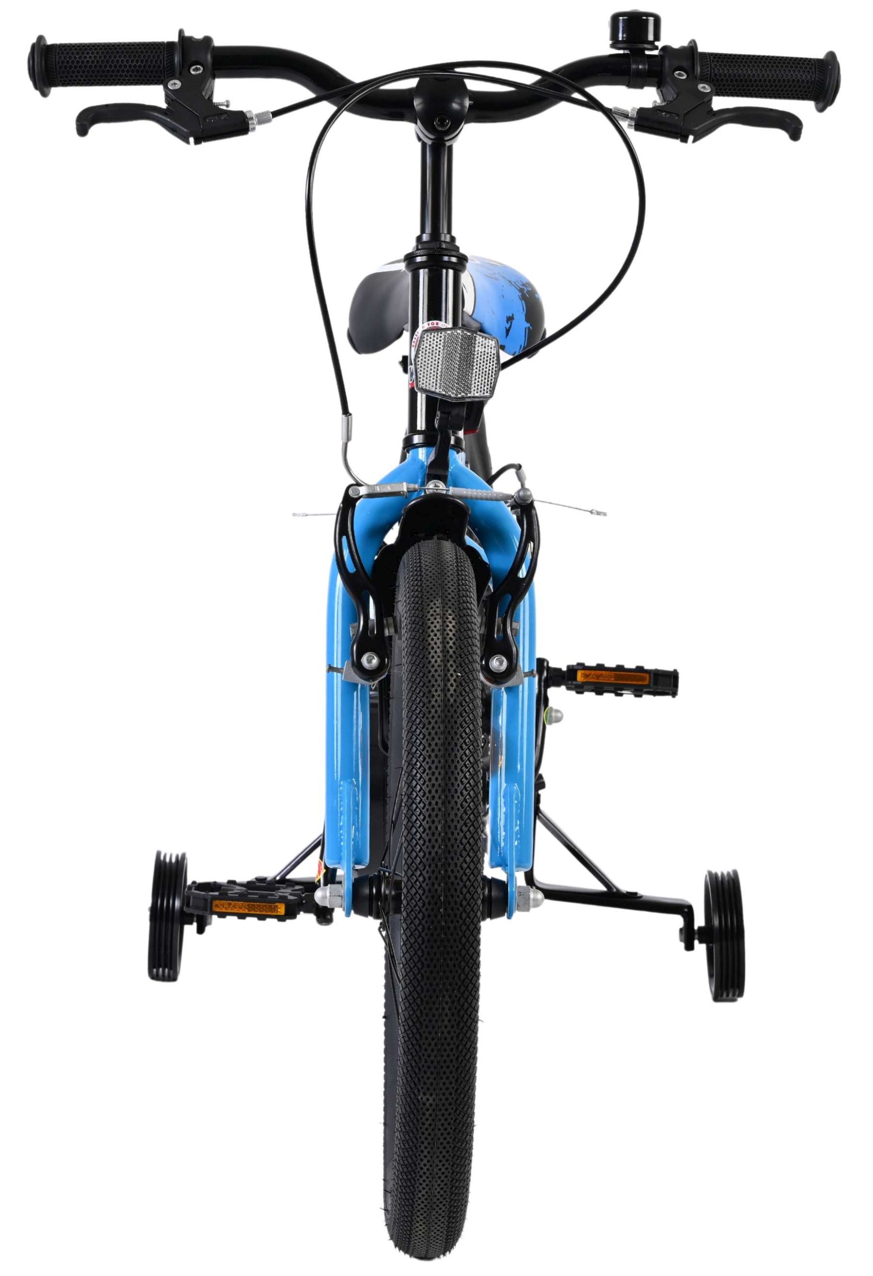 Volare Sportivo Kinderfiets – Jongens – 18 inch – Blauw Zwart – Twee Handremmen Volare Sportivo Kinderfiets – Jongens – 18 inch – Blauw Zwart – Twee Handremmen