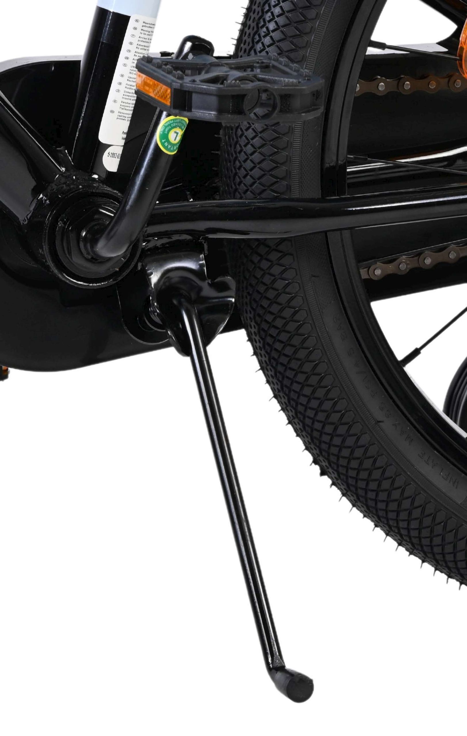 Volare Sportivo Kinderfiets – Jongens – 18 inch – Blauw Zwart – Twee Handremmen Volare Sportivo Kinderfiets – Jongens – 18 inch – Blauw Zwart – Twee Handremmen