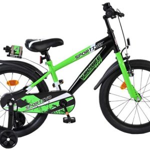 Volare Sportivo Kinderfiets – Jongens – 18 inch – Groen Zwart