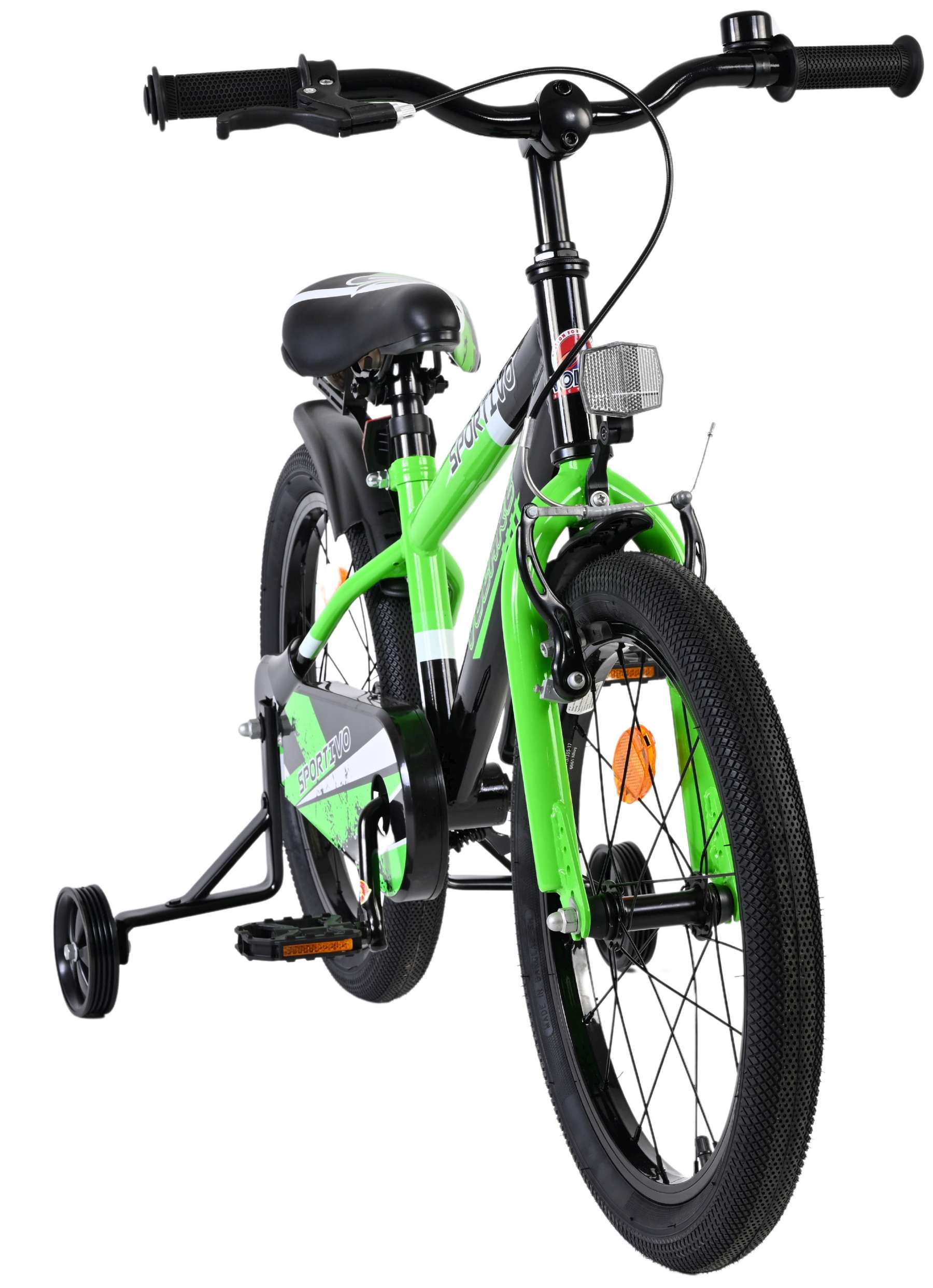 Volare Sportivo Kinderfiets – Jongens – 18 inch – Groen Zwart Volare Sportivo Kinderfiets – Jongens – 18 inch – Groen Zwart