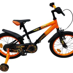 Volare Strike Kinderfiets – Jongens – 16 inch – Zwart Oranje