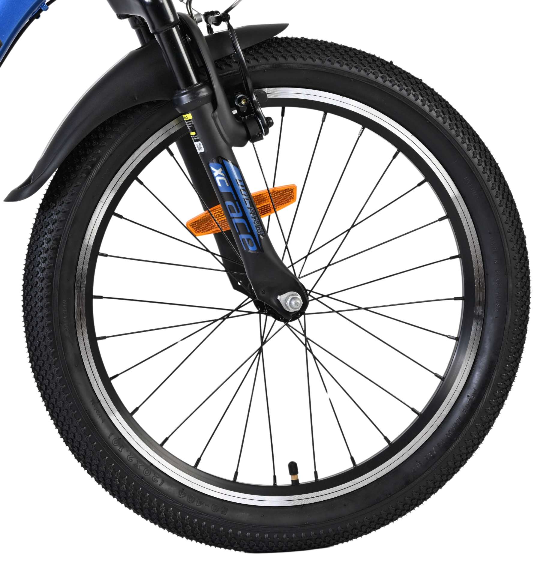 Volare XC Race Kinderfiets – 20 inch – Nexus 3 – Blauw/Grijs