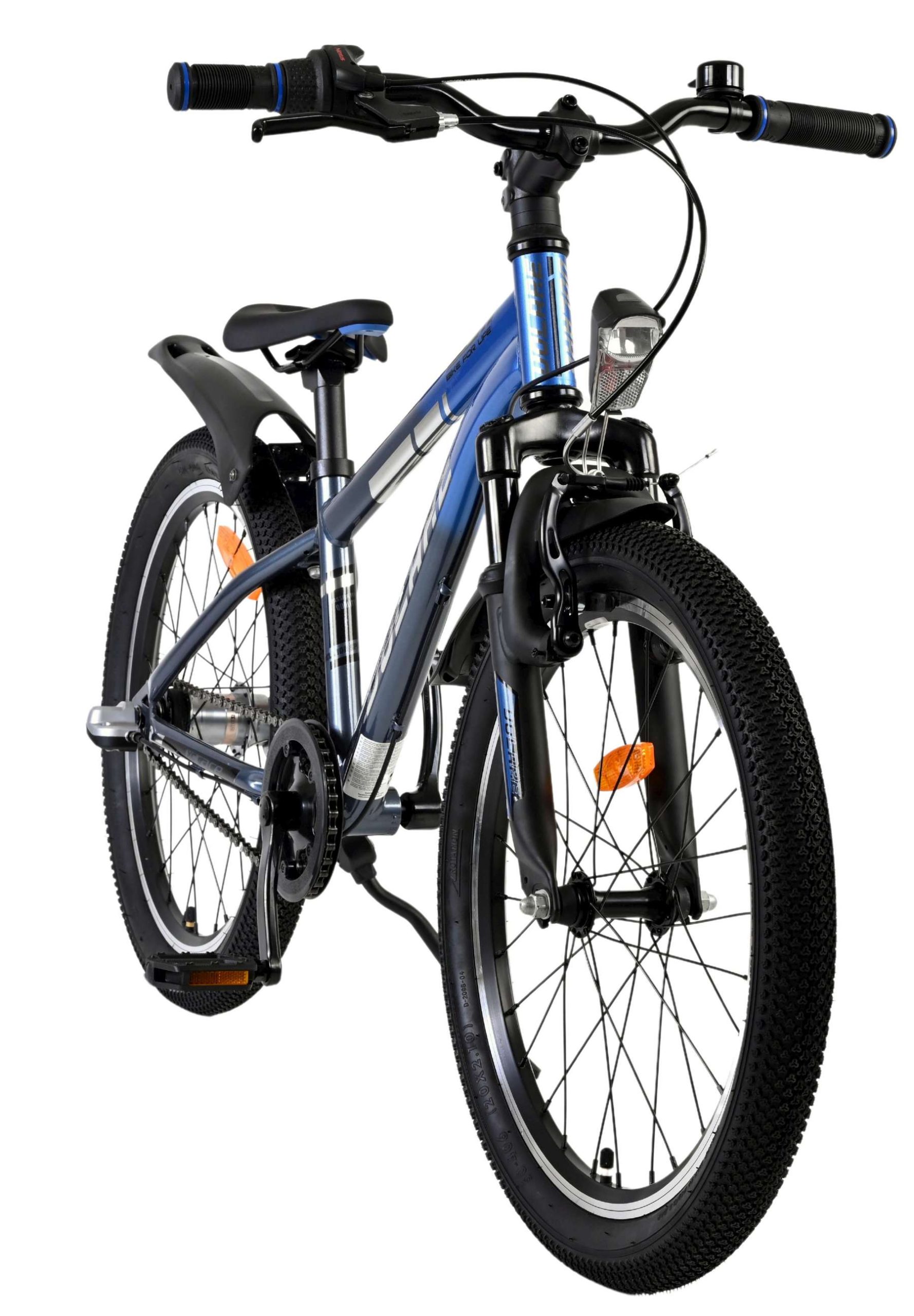 Volare XC Race Kinderfiets – 20 inch – Nexus 3 – Blauw/Grijs