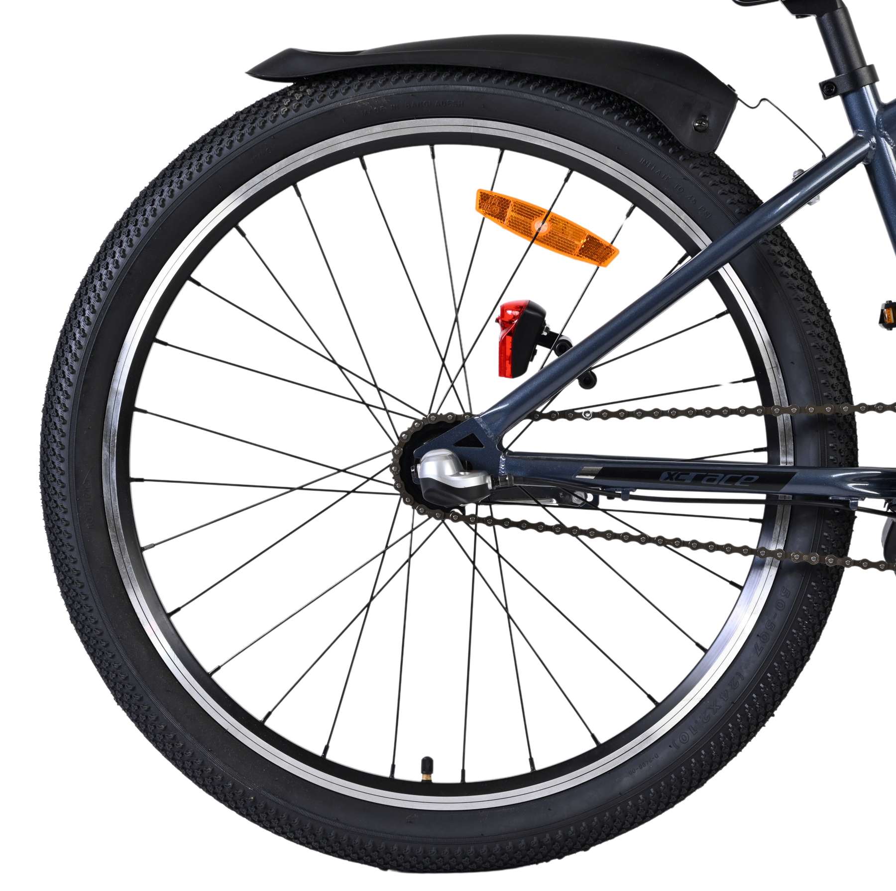 Volare XC Race Kinderfiets – 24 inch – Nexus 3 – Blauw/Grijs