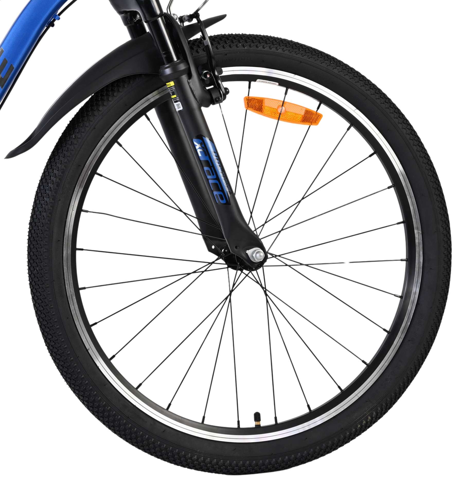 Volare XC Race Kinderfiets – 24 inch – Nexus 3 – Blauw/Grijs