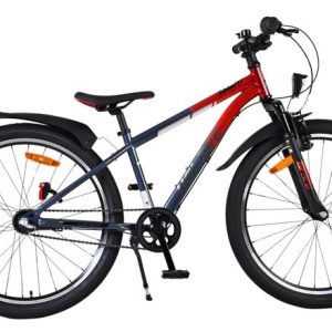 Volare XC Race Kinderfiets – 24 inch – Nexus 3 – Rood/Grijs
