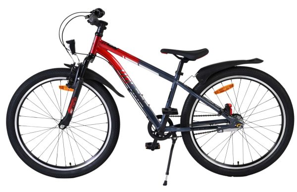 Volare XC Race Kinderfiets – 24 inch – Nexus 3 – Rood/Grijs