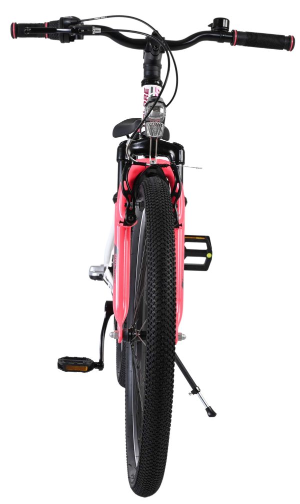 Volare XC Race Kinderfiets – 24 inch – Nexus 3 – Wit/Roze