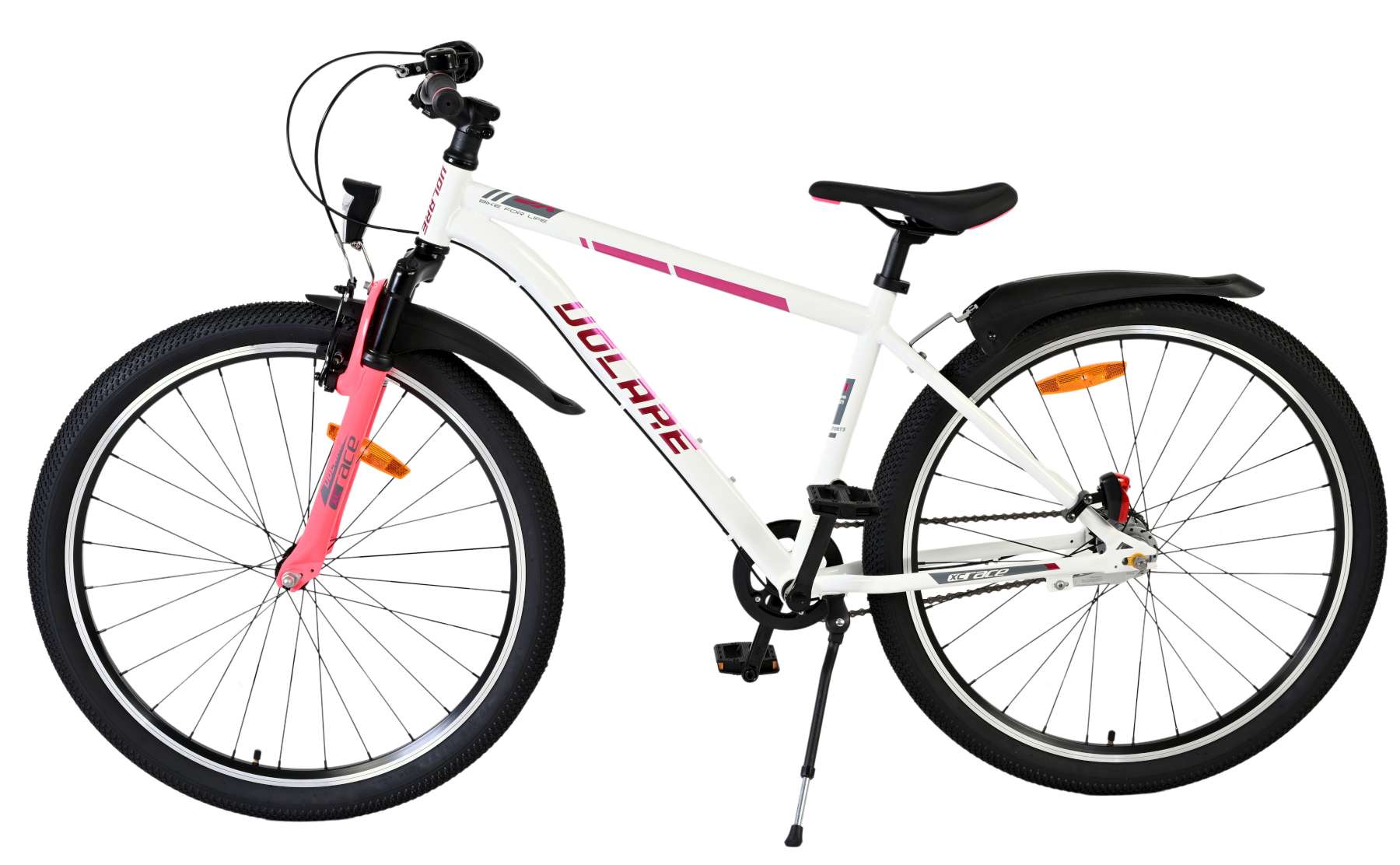 Volare XC Race Kinderfiets – 26 inch – Nexus 3 – Wit/Roze