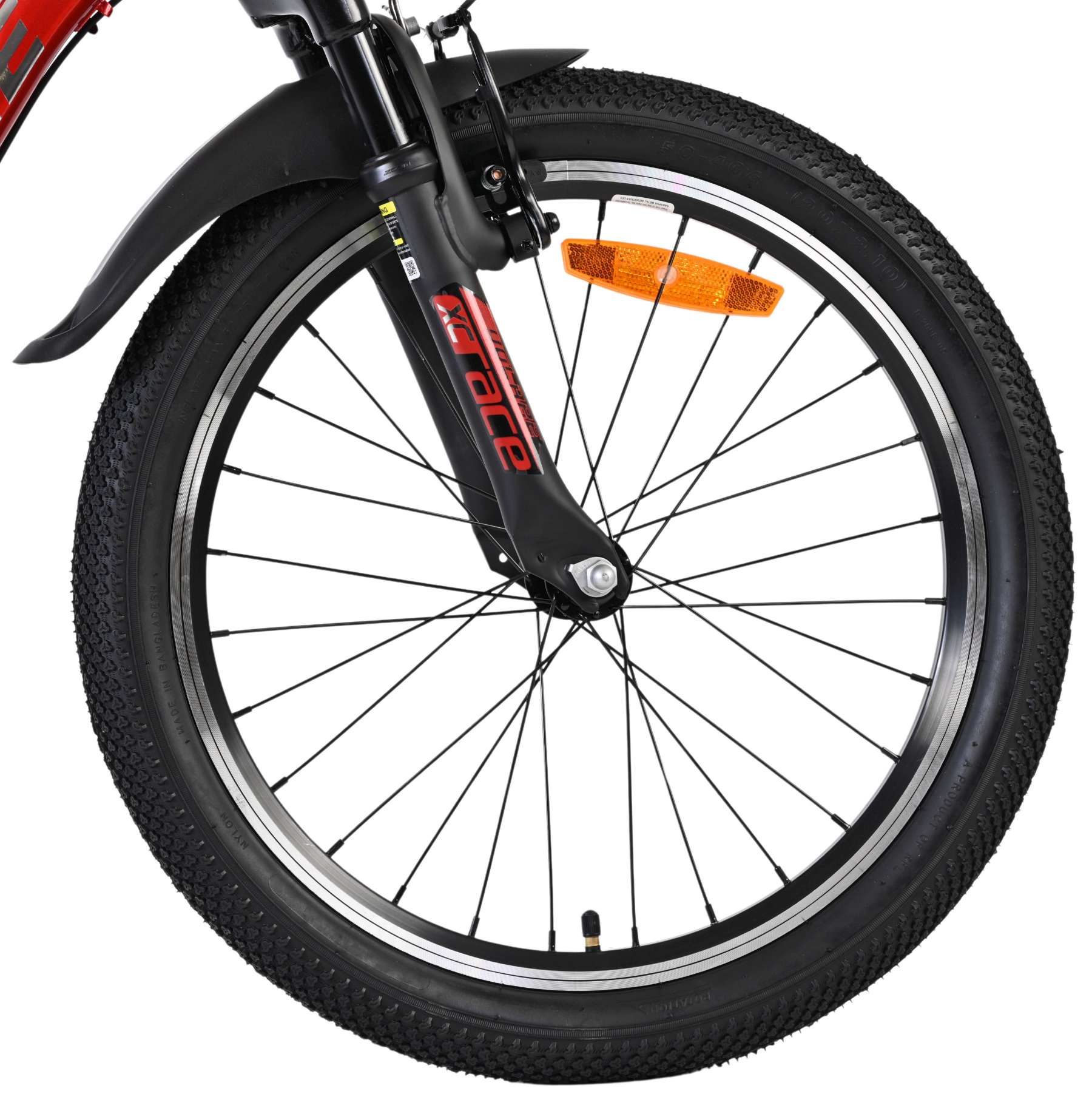Volare XC Race Kinderfiets – 20 inch – Nexus 3 – Rood/Grijs