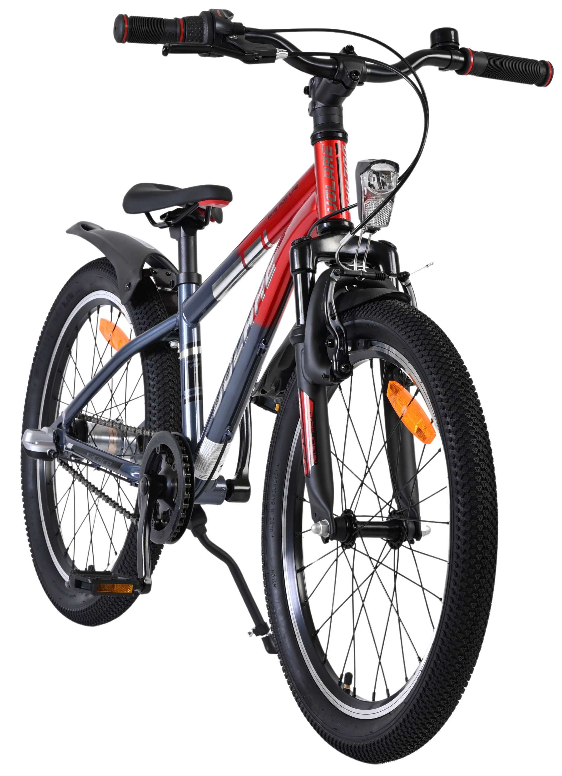 Volare XC Race Kinderfiets – 20 inch – Nexus 3 – Rood/Grijs