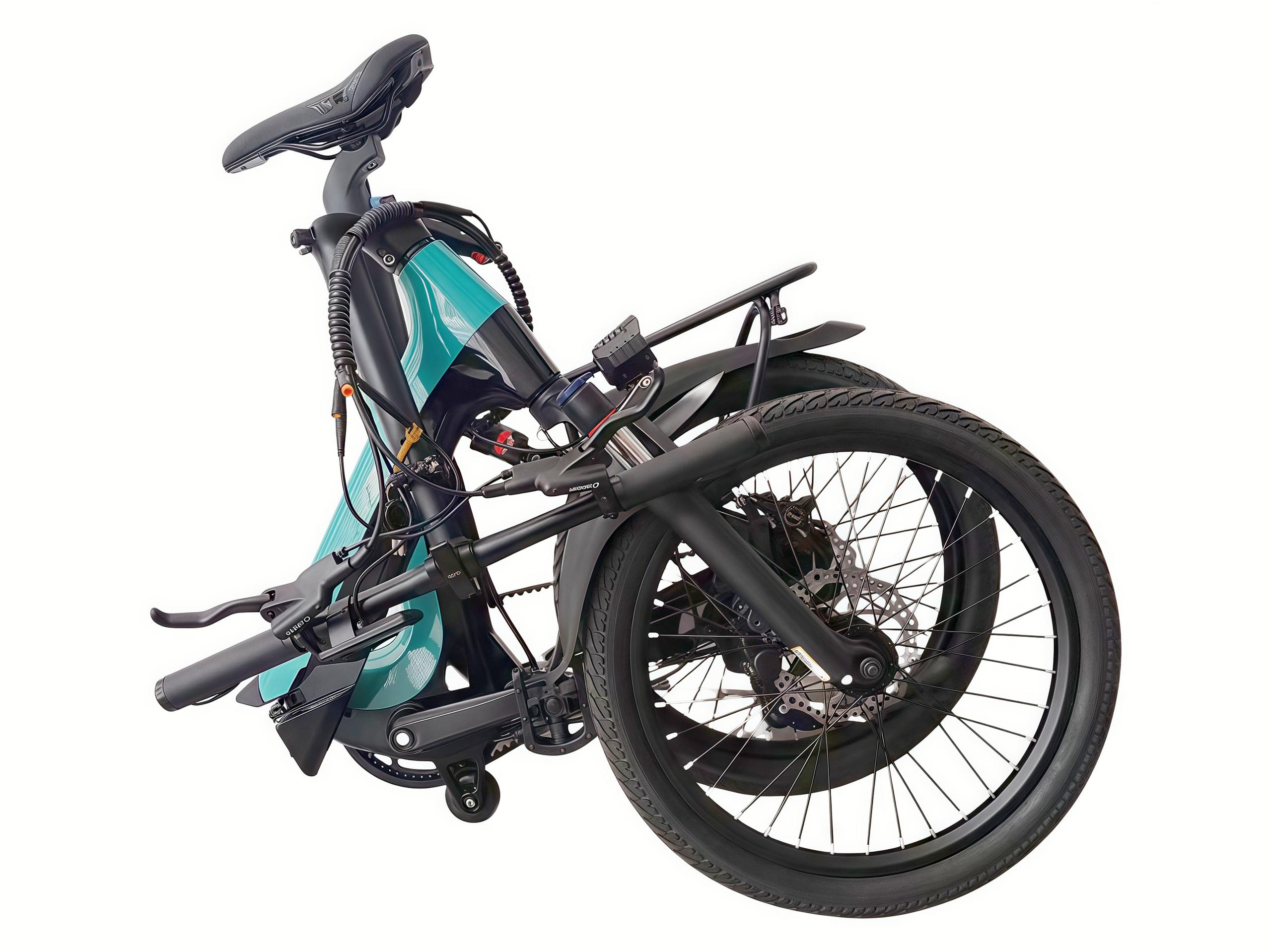 Trackend Air 20 Pro – Elektrische Vouwfiets – Zwart/Groen Trackend Air 20 Pro – Elektrische Vouwfiets – Zwart/Groen