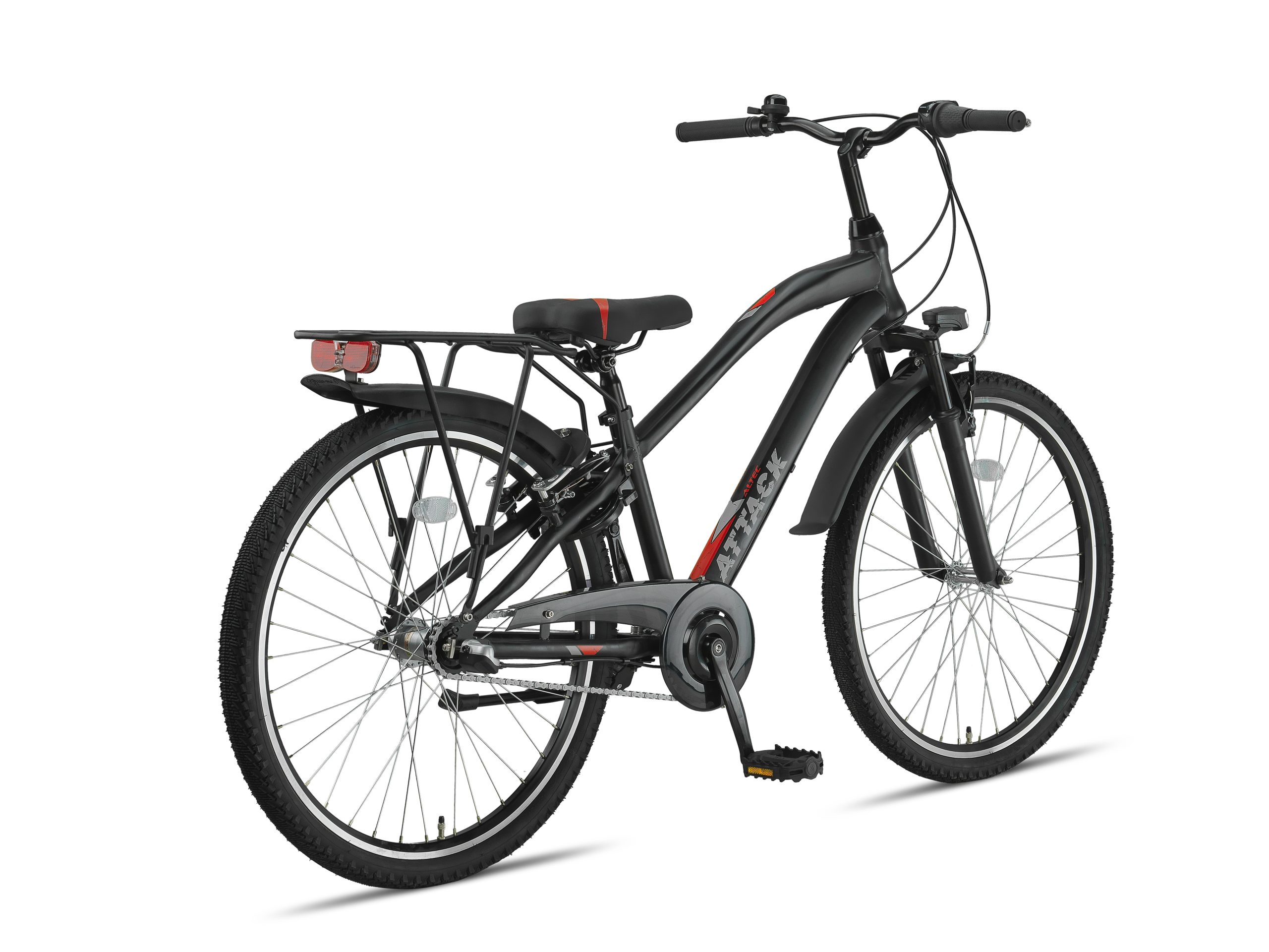 Altec Attack 26 inch MTB – N-3 Zwart Zilver Altec Attack 26 inch MTB – N-3 Zwart Zilver