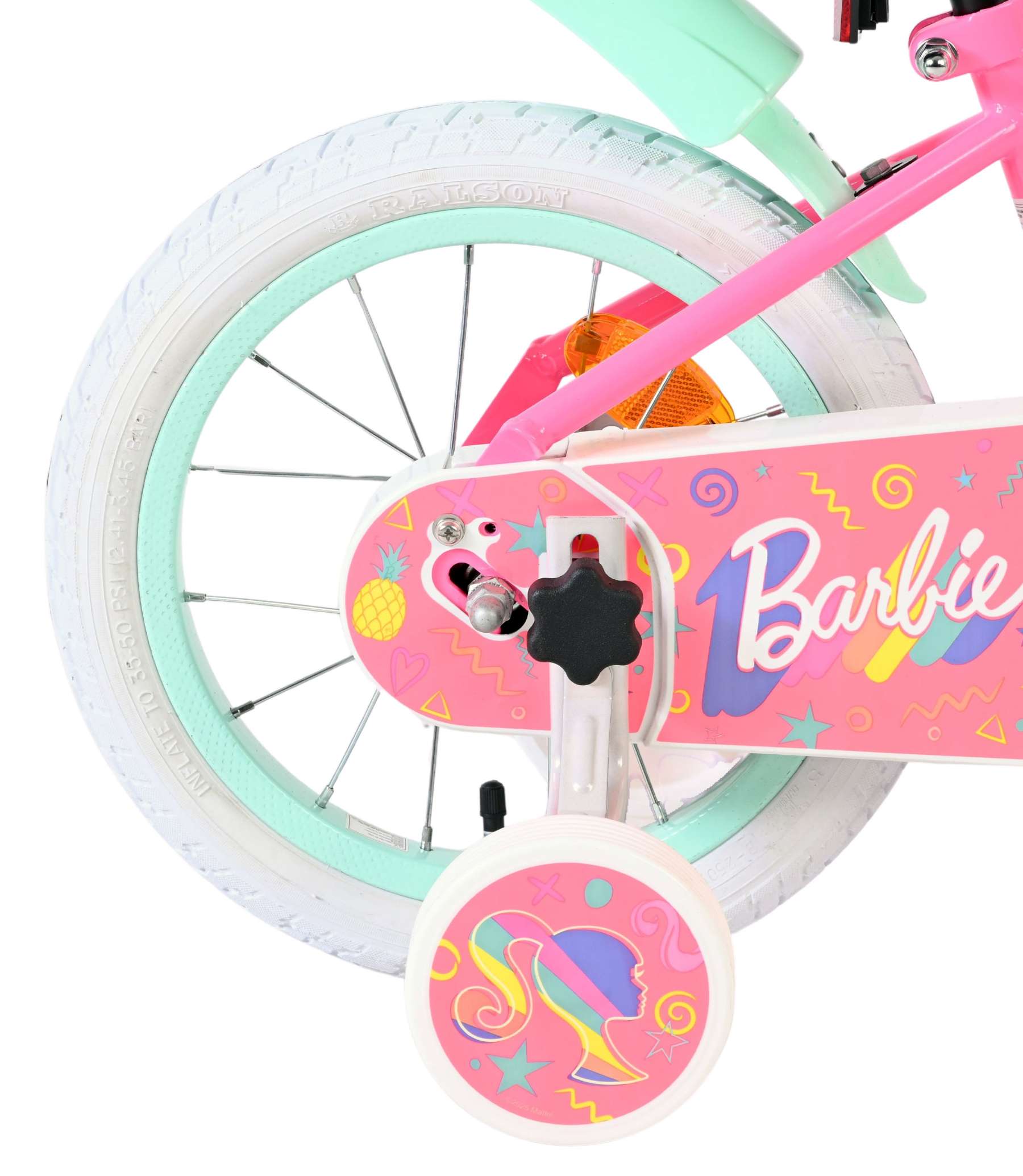 Barbie Kinderfiets – Meisjes – 14 inch – Roze Barbie Kinderfiets – Meisjes – 14 inch – Roze