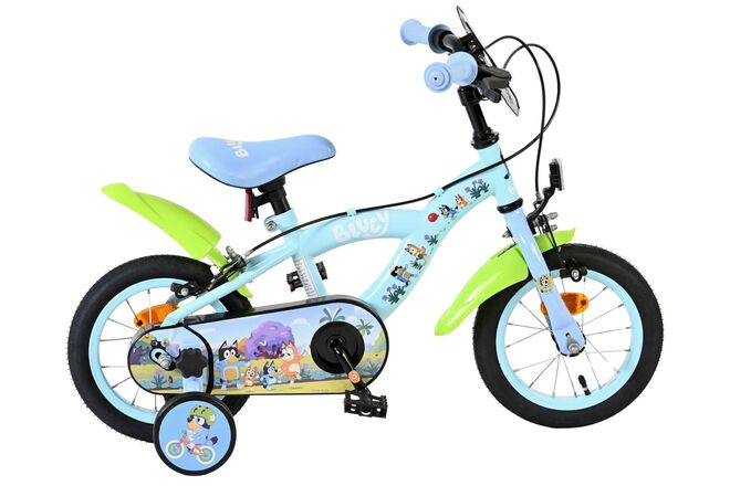 Bluey Kinderfiets 12 inch – Lichtblauw – Twee handremmen Bluey Kinderfiets 12 inch – Lichtblauw – Twee handremmen