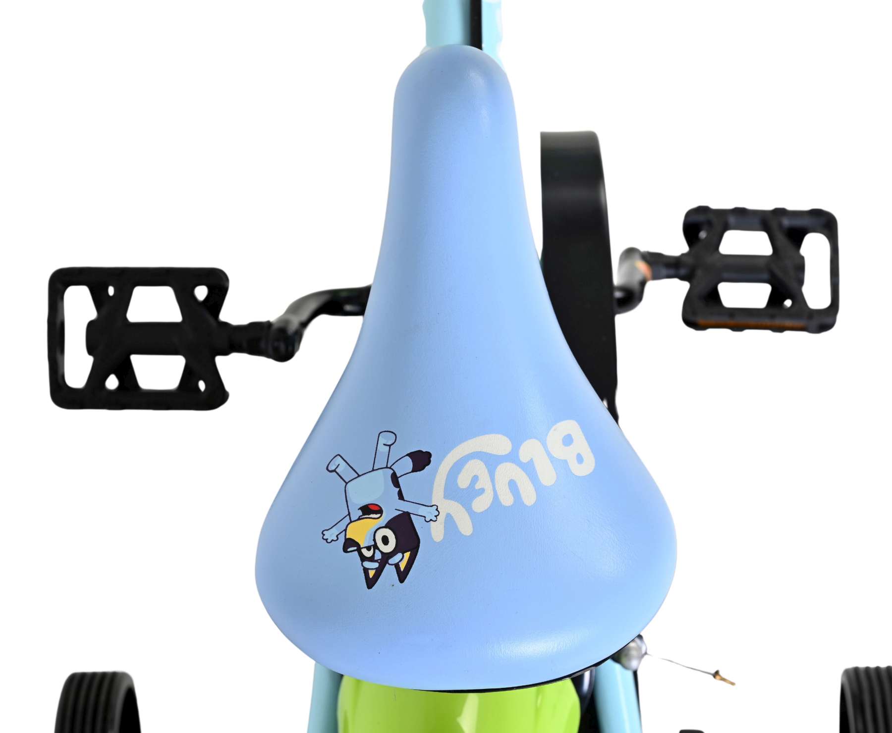Bluey Kinderfiets 12 inch – Lichtblauw – Twee handremmen Bluey Kinderfiets 12 inch – Lichtblauw – Twee handremmen