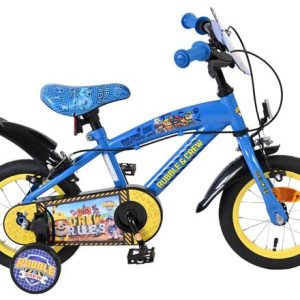 Rubble & Crew – Kinderfiets – Jongens – 12 inch – Blauw – Twee handremmen Rubble & Crew – Kinderfiets – Jongens – 12 inch – Blauw – Twee handremmen