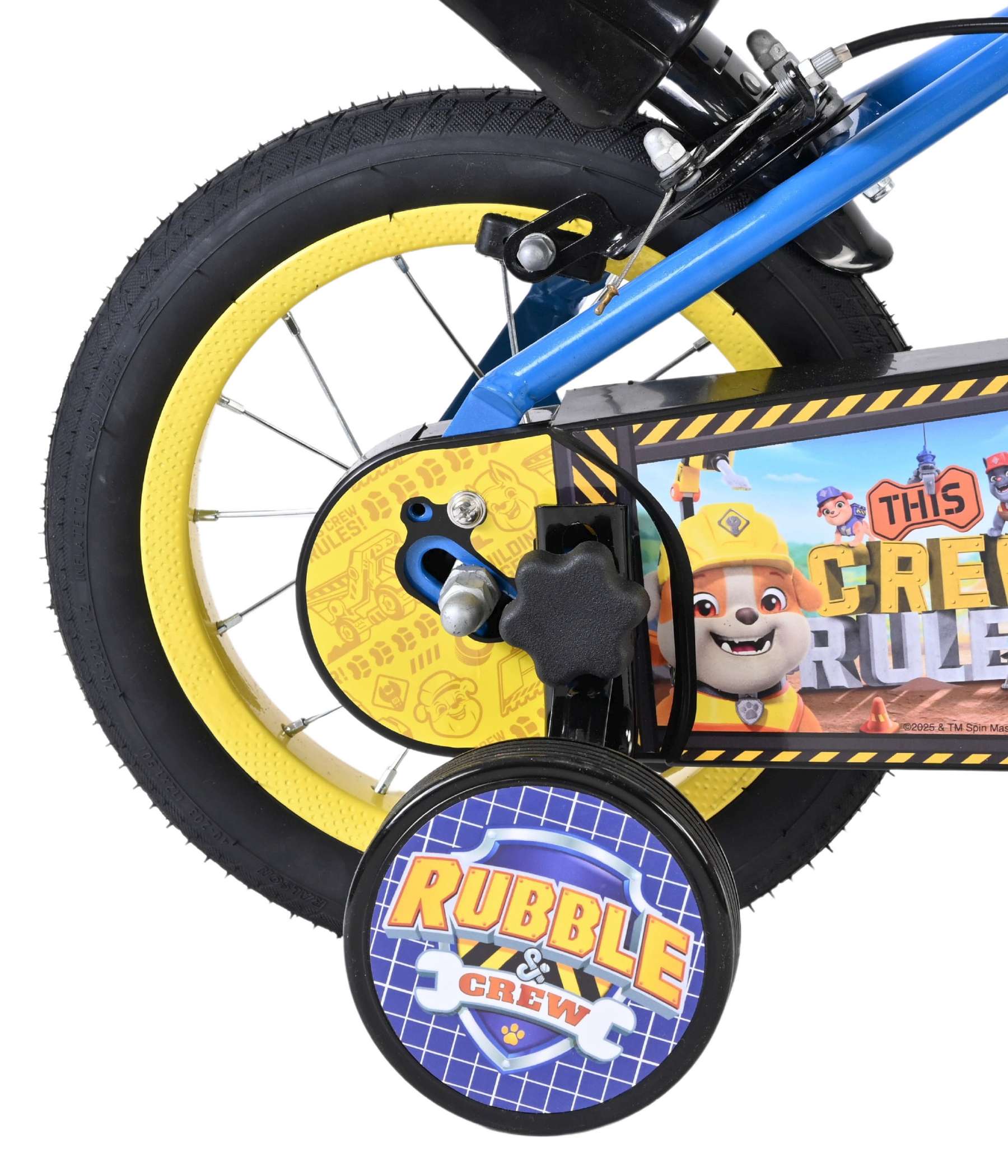 Rubble & Crew – Kinderfiets – Jongens – 12 inch – Blauw – Twee handremmen Rubble & Crew – Kinderfiets – Jongens – 12 inch – Blauw – Twee handremmen