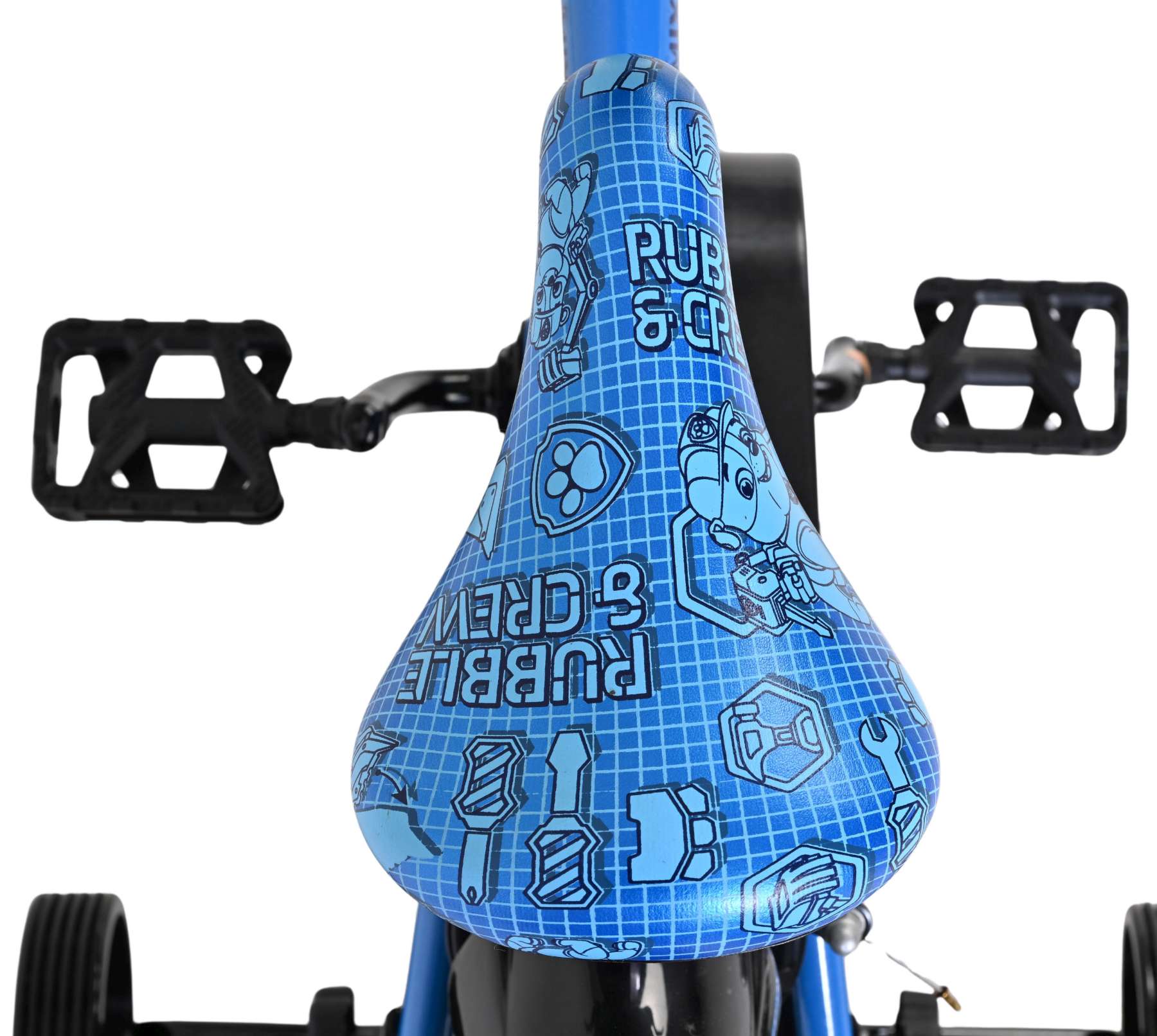 Rubble & Crew – Kinderfiets – Jongens – 12 inch – Blauw – Twee handremmen Rubble & Crew – Kinderfiets – Jongens – 12 inch – Blauw – Twee handremmen