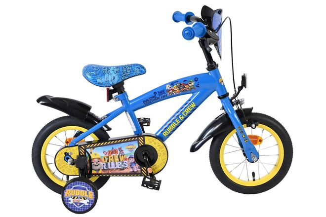 Rubble & Crew – Kinderfiets – Jongens – 12 inch – Blauw Rubble & Crew – Kinderfiets – Jongens – 12 inch – Blauw