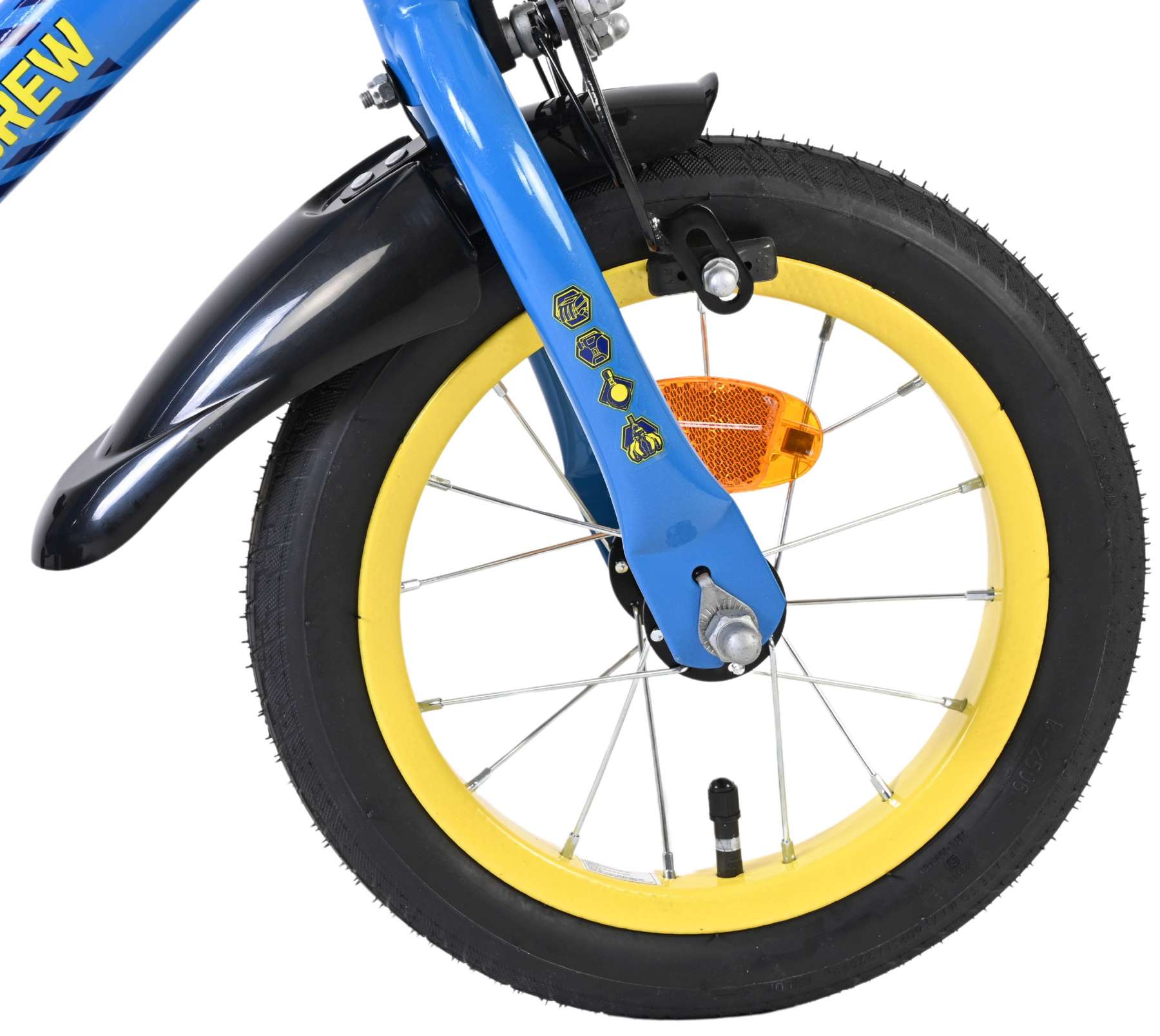 Rubble & Crew – Kinderfiets – Jongens – 12 inch – Blauw Rubble & Crew – Kinderfiets – Jongens – 12 inch – Blauw