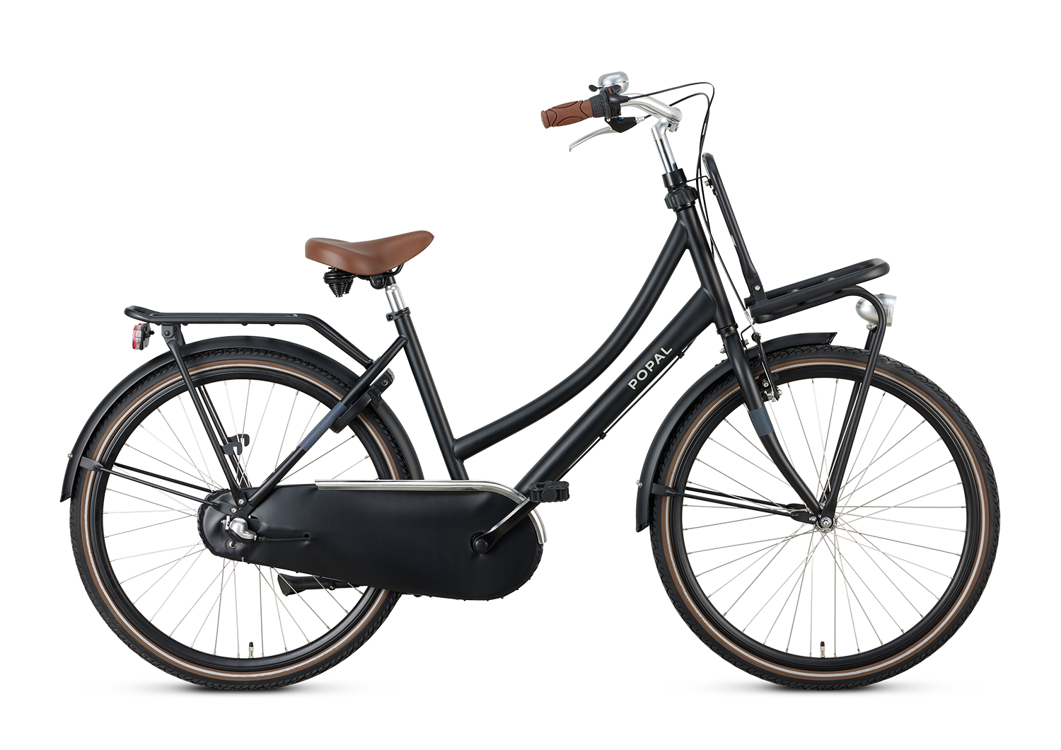 Popal Daily Dutch Basic+ 26″ Matt Black Mat Zwart Popal Daily Dutch Basic+ 26″ Matt Black Mat Zwart