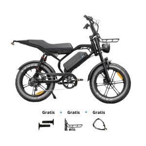 TWS S20 PRO Fatbike – Zwart
