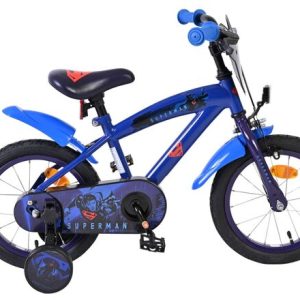 Superman Kinderfiets – Jongens – 14 inch – Blauw
