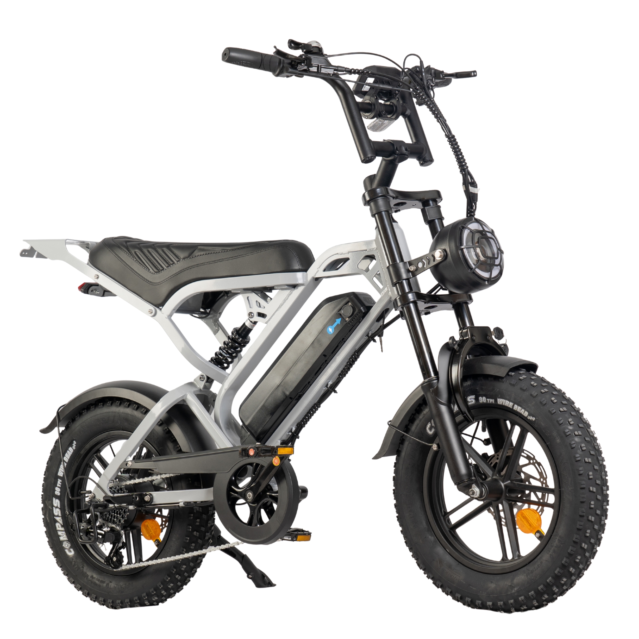 TWS V20 Pro Mini Fatbike – Nardo Grey TWS V20 Pro Mini Fatbike – Nardo Grey