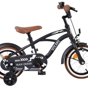 Volare Black Cruiser Kinderfiets – Jongens – 12 inch – Zwart Volare Black Cruiser Kinderfiets – Jongens – 12 inch – Zwart