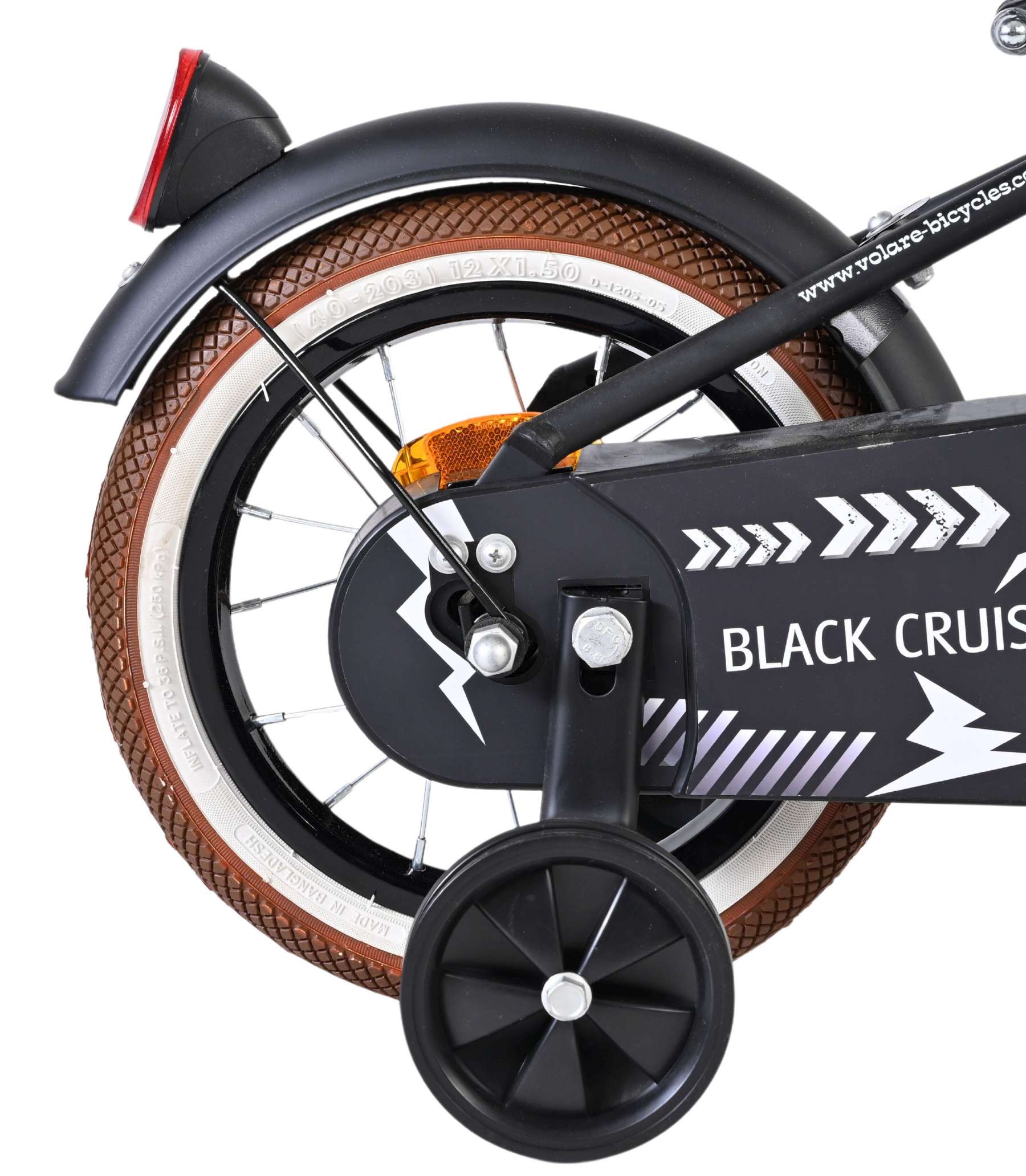 Volare Black Cruiser Kinderfiets – Jongens – 12 inch – Zwart Volare Black Cruiser Kinderfiets – Jongens – 12 inch – Zwart