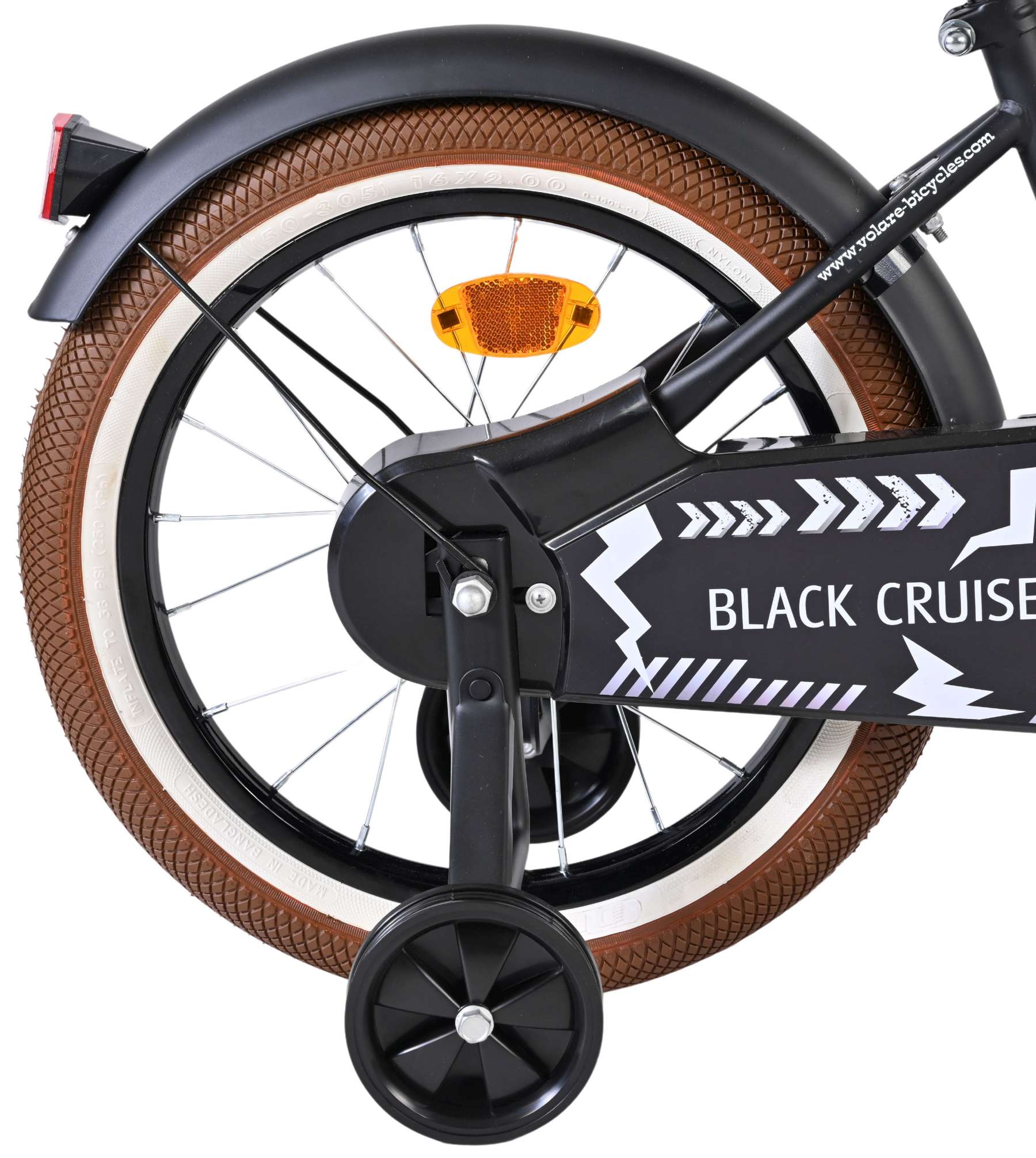 Volare Black Cruiser Kinderfiets – Jongens – 16 inch – Zwart Volare Black Cruiser Kinderfiets – Jongens – 16 inch – Zwart