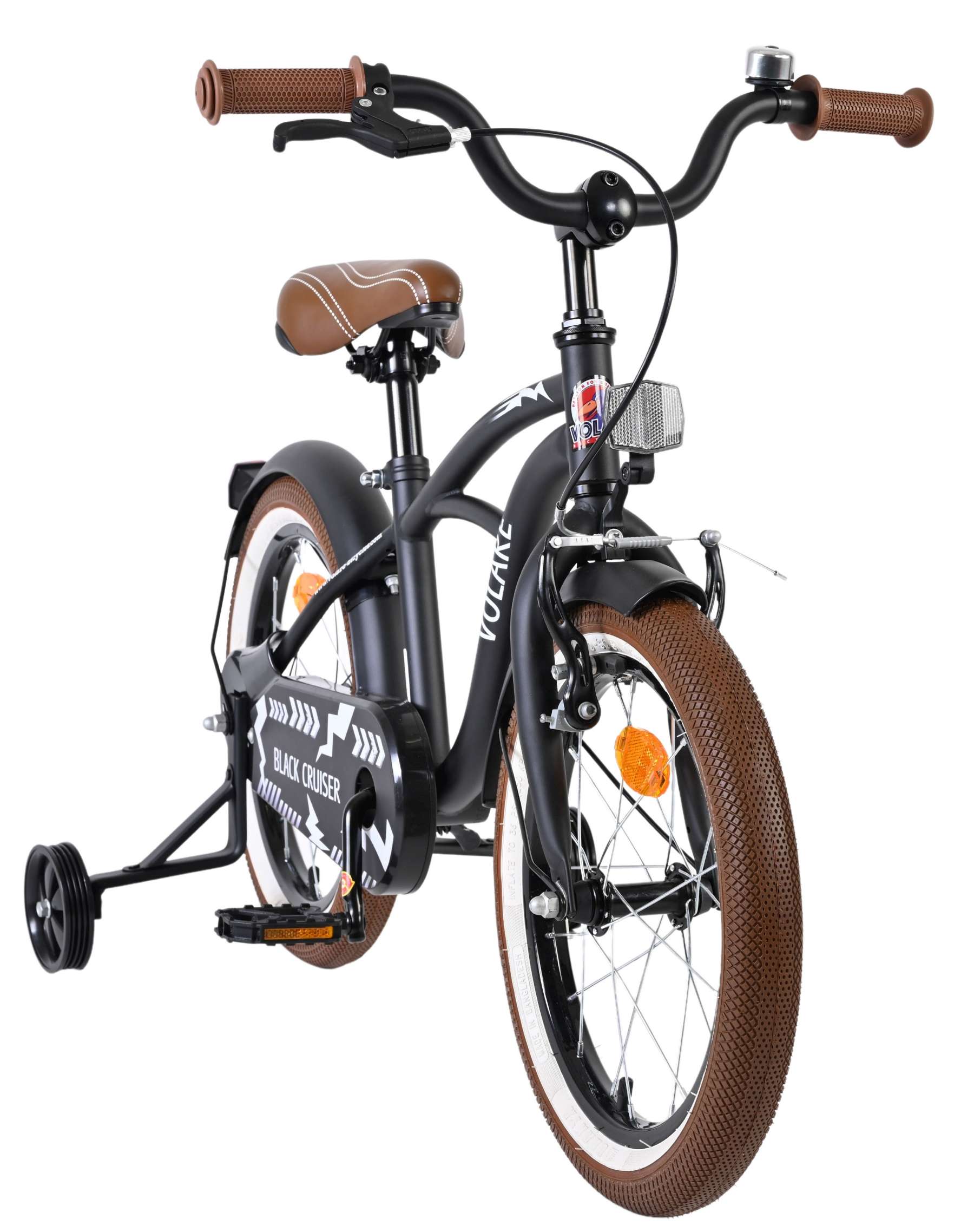 Volare Black Cruiser Kinderfiets – Jongens – 16 inch – Zwart Volare Black Cruiser Kinderfiets – Jongens – 16 inch – Zwart