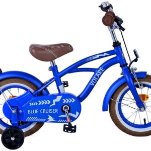 Volare Blue Cruiser Kinderfiets – Jongens – 12 inch – Blauw – 85% afgemonteerd