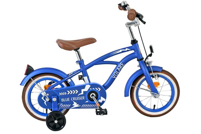 Volare Blue Cruiser Kinderfiets – Jongens – 12 inch – Blauw – 85% afgemonteerd Volare Blue Cruiser Kinderfiets – Jongens – 12 inch – Blauw – 85% afgemonteerd