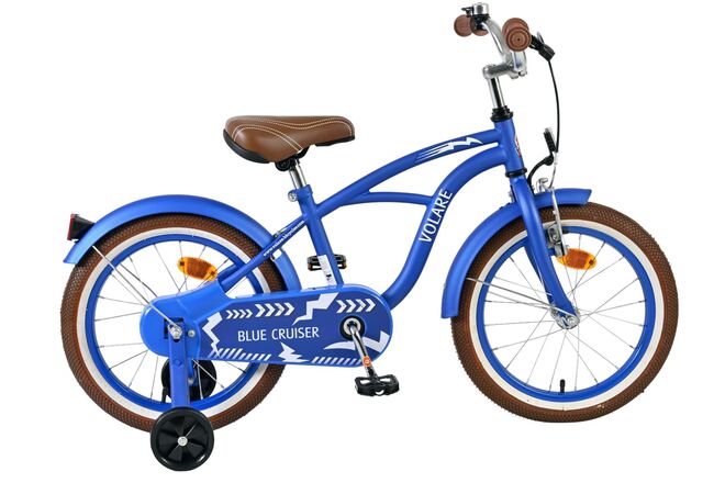Volare Blue Cruiser Kinderfiets – Jongens – 16 inch – Blauw Volare Blue Cruiser Kinderfiets – Jongens – 16 inch – Blauw