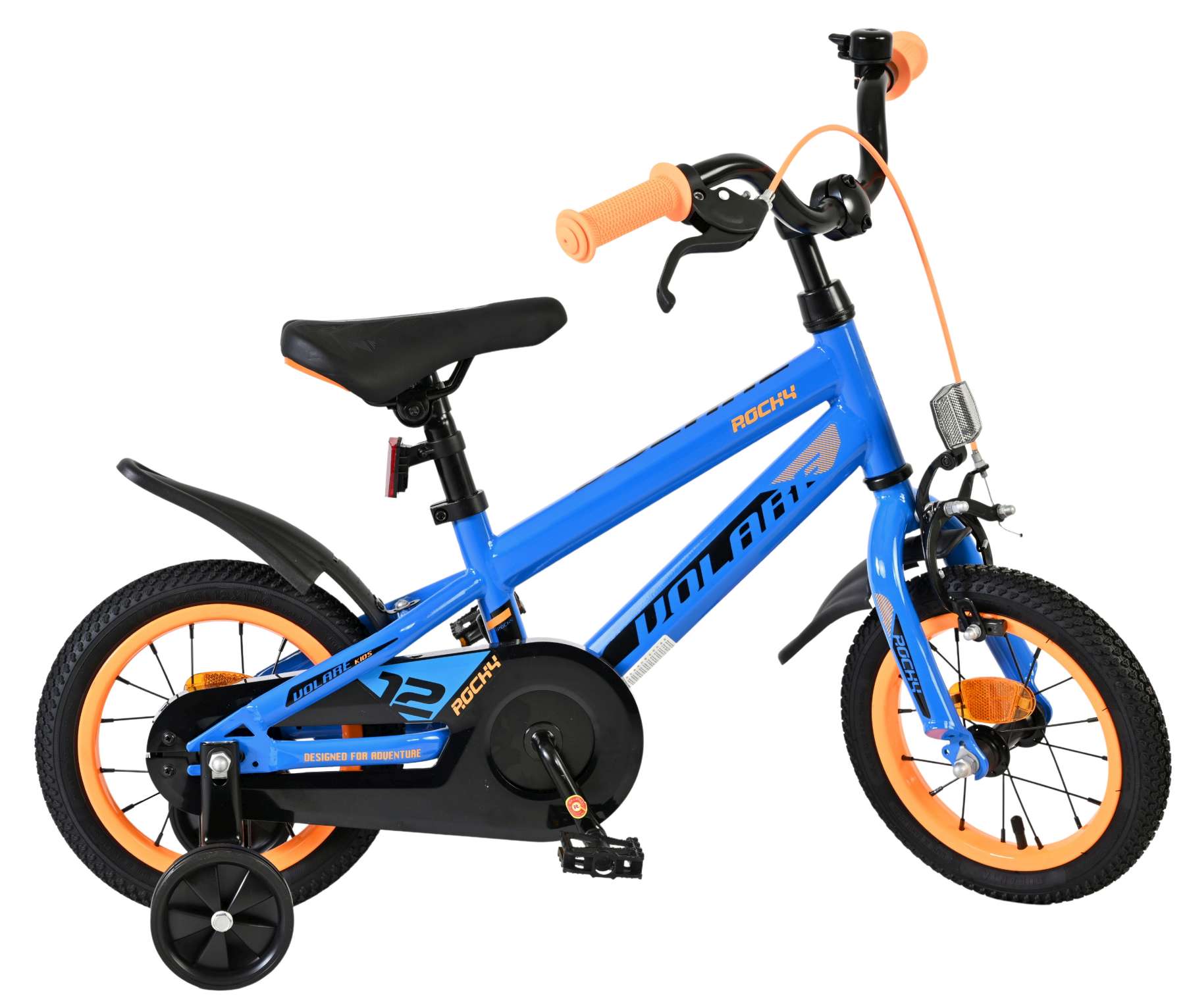 Volare Rocky Kinderfiets – Jongens – 12 inch – Blauw Volare Rocky Kinderfiets – Jongens – 12 inch – Blauw